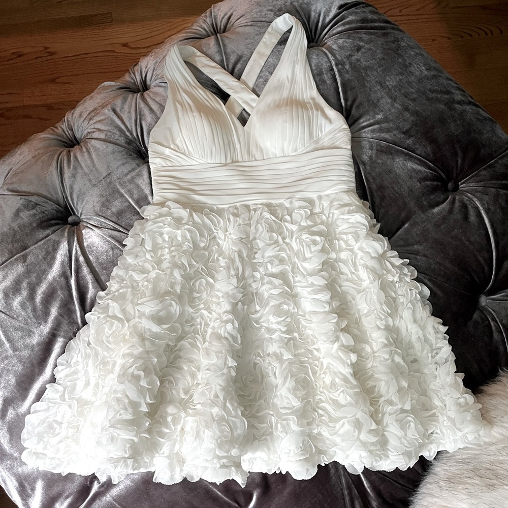 white dress